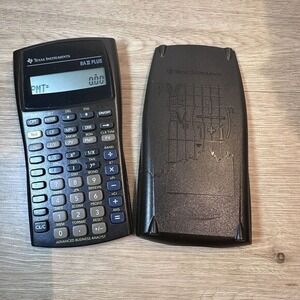 Texas Instruments TI BA II Plus Business Analyst Financial Calculator Vintage